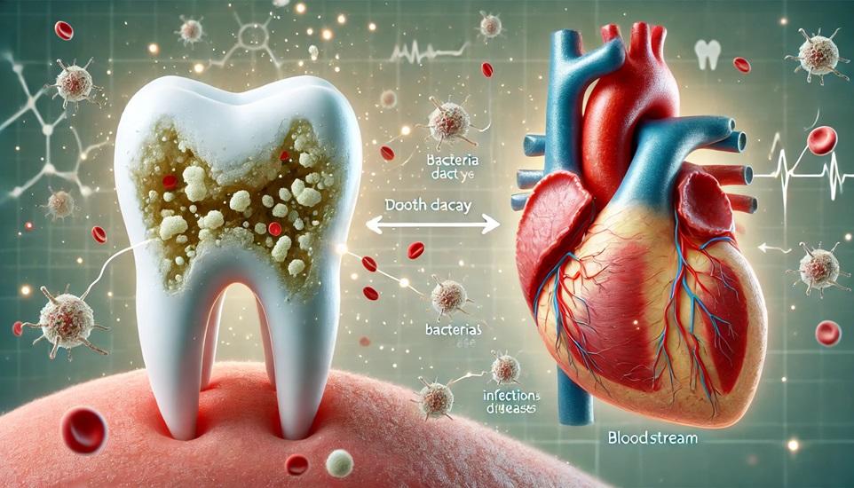 Проникновение инфекции через зуб к сердцу