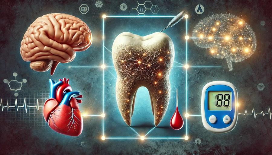 Зависимость сердца, мозга, сахарного диабета от зуба
