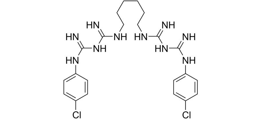 Формула хлоргексидина